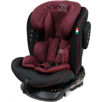 Автокресло группа 0123 (0-36) SWEET BABY FORTUNA 360 SPS ISOFIX Wine/Black