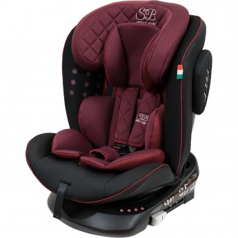Автокресло поворотное группа 0123 (0-36) SWEET BABY RANGER 360 ISOFIX Burgundy