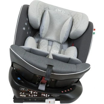 Автокресло поворотное группа 0123 (0-36) SWEET BABY SUBURBAN 360 ISOFIX Gray