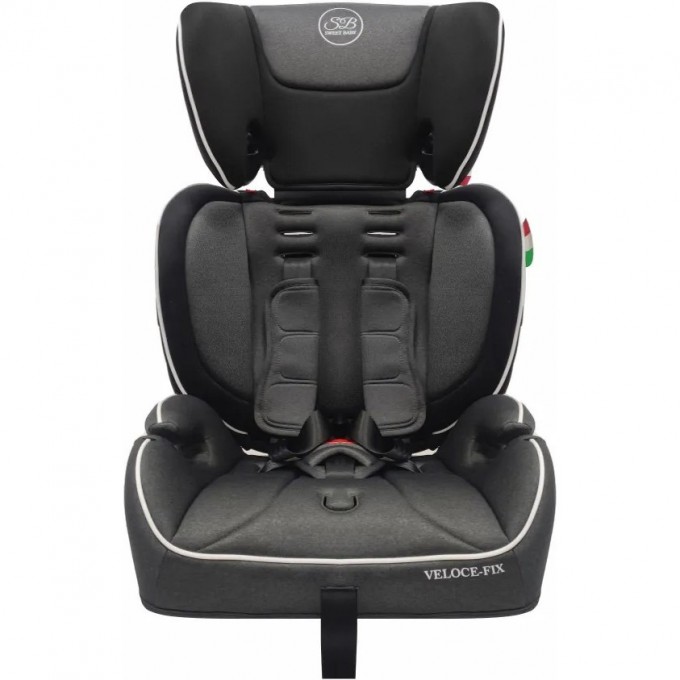 Автокресло SWEET BABY VELOCE B-FIX группа 123 (9-36) Grey 426947