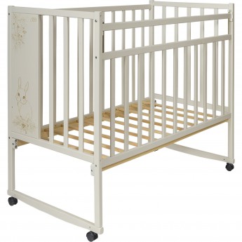 Детская кроватка SWEET BABY MINI MIO Avorio (слоновая кость) колесо-качалка Детская кроватка SWEET BABY MINI MIO Avorio (слоновая кость) колесо-качалка