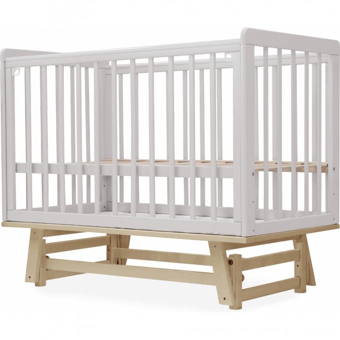 Детская кроватка SWEET BABY PALLADIO Сachemire/Naturale (кашемир/натуральный) с маятником 426804
