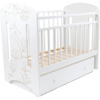 Детская кроватка SWEET BABY SOFIA Bianco (белый) маятник с ящиком Детская кроватка SWEET BABY SOFIA Bianco (белый) маятник с ящиком