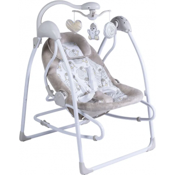 Электрокачели 2в1 SWEET BABY PURE PINGUINO Crema Электрокачели 2в1 SWEET BABY PURE PINGUINO Crema