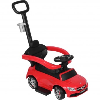 Каталка SWEET BABY MERCEDES-BENZ AMG C63 с ручкой Red