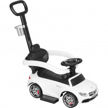 Каталка SWEET BABY MERCEDES-BENZ AMG C63 с ручкой White