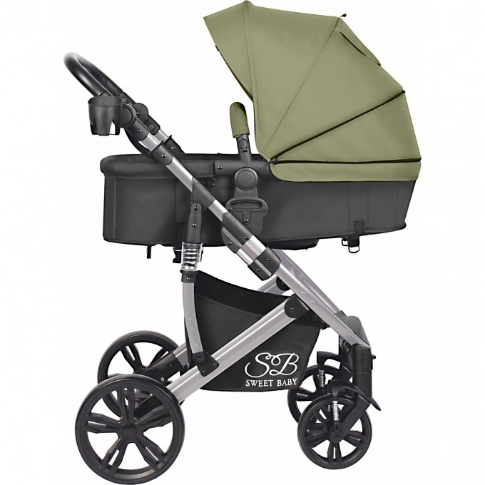 Коляска-трансформер 2в1 SWEET BABY COMFORT Dark Green 426911