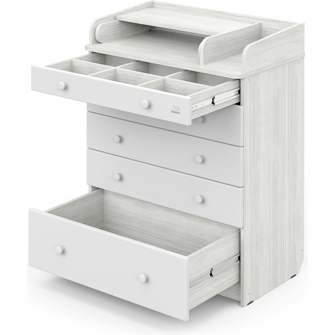 Комод SWEET BABY MARSALA Albero Bianco/Bianco 426769