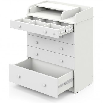 Комод SWEET BABY MARSALA BIANCO Premium/Bianco