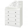Комод-трансформер SWEET BABY ADRIANO Bianco 426564