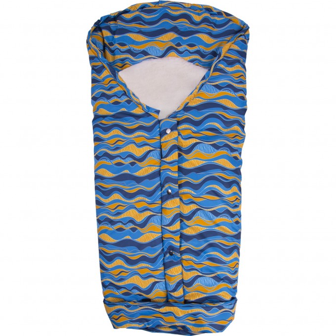 Конверт зимний в коляску SWEET BABY NUVOLA (синий) 425139