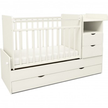Кровать-трансформер SWEET BABY VALENTINO Bianco (белый) 2 коробки Кровать-трансформер SWEET BABY VALENTINO Bianco (белый) 2 коробки
