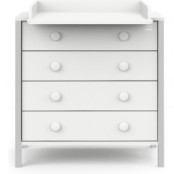 Пеленальный комод SWEET BABY GIOVANNI Bianco/Grigio