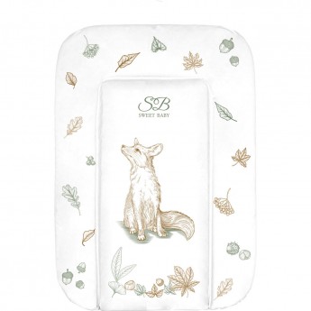 Пеленальный матрасик 48х71 см SWEET BABY FORESTA MAGICA Crema/Arancio (бежевый/оранжевый) Пеленальный матрасик 48х71 см SWEET BABY FORESTA MAGICA Crema/Arancio (бежевый/оранжевый)