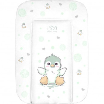 Пеленальный матрасик 48х71 см SWEET BABY PINGUINO Green (зеленый) Пеленальный матрасик 48х71 см SWEET BABY PINGUINO Green (зеленый)