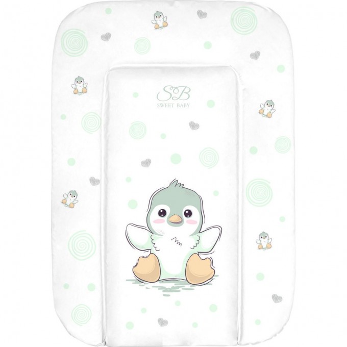 Пеленальный матрасик 48х71 см SWEET BABY PINGUINO Green (зеленый) 426850
