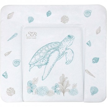 Пеленальный матрасик 71х80 см SWEET BABY SOGNI DA MARE Crema/Oceano (бежевый/бирюзовый) Пеленальный матрасик 71х80 см SWEET BABY SOGNI DA MARE Crema/Oceano (бежевый/бирюзовый)